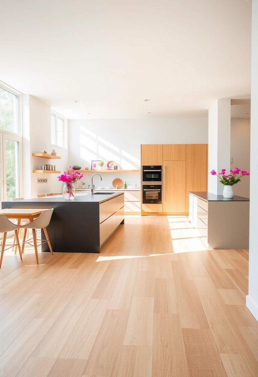 kitchen wood flooring ideas 17