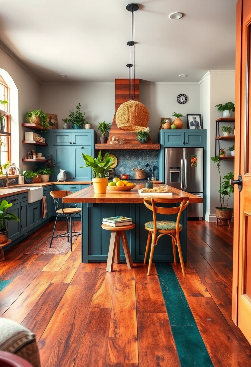 kitchen wood flooring ideas 19