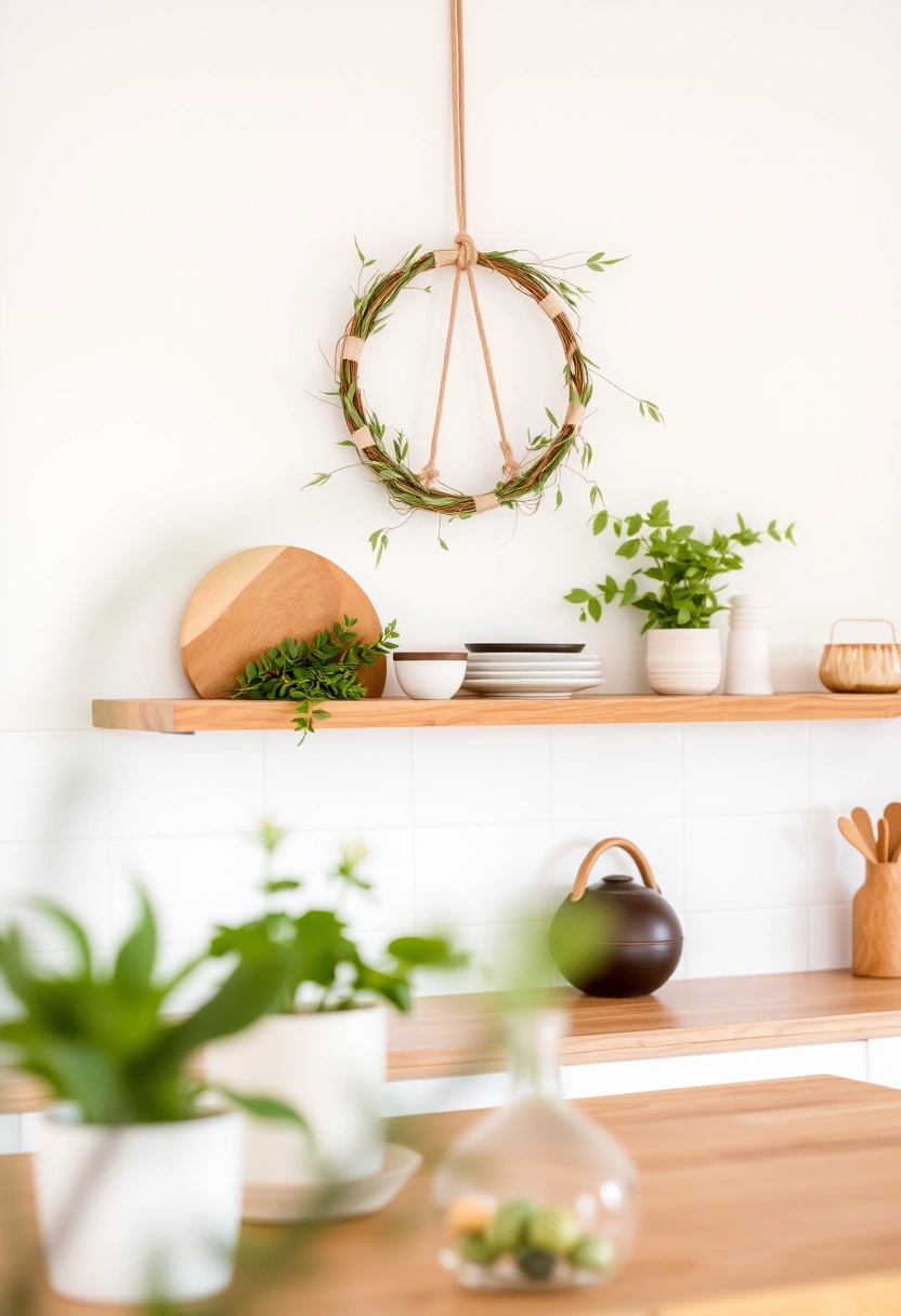 kitchen wreath ideas 15