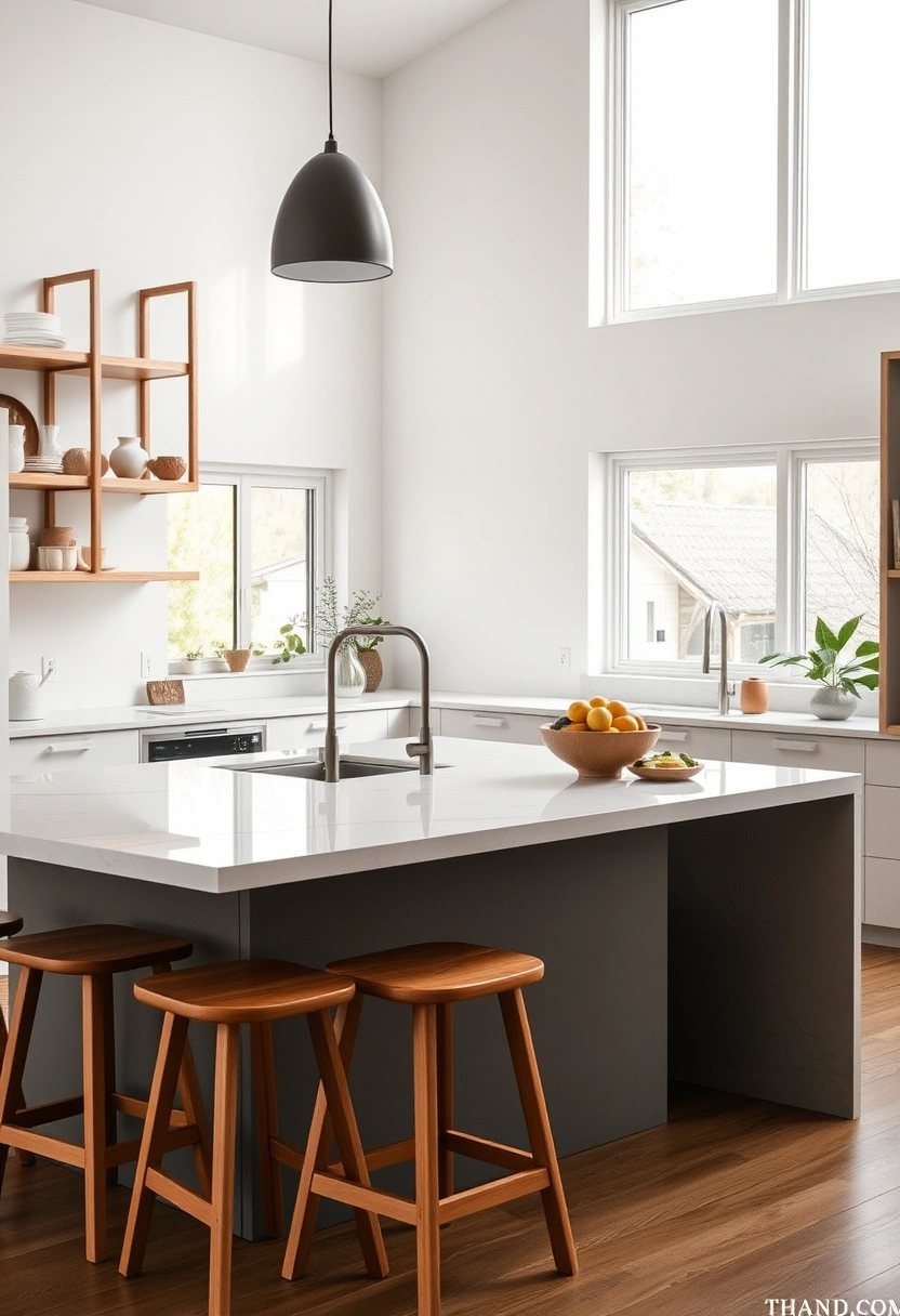 large kitchen island decor ideas 1