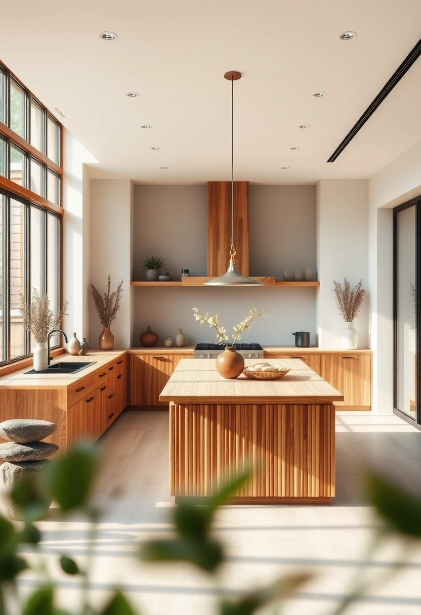 large kitchen island decor ideas 19