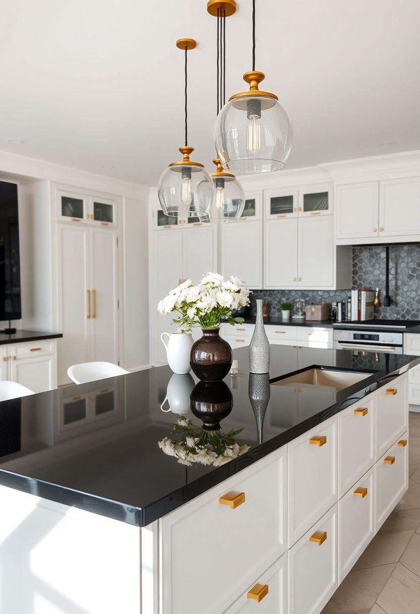large kitchen island decor ideas 3