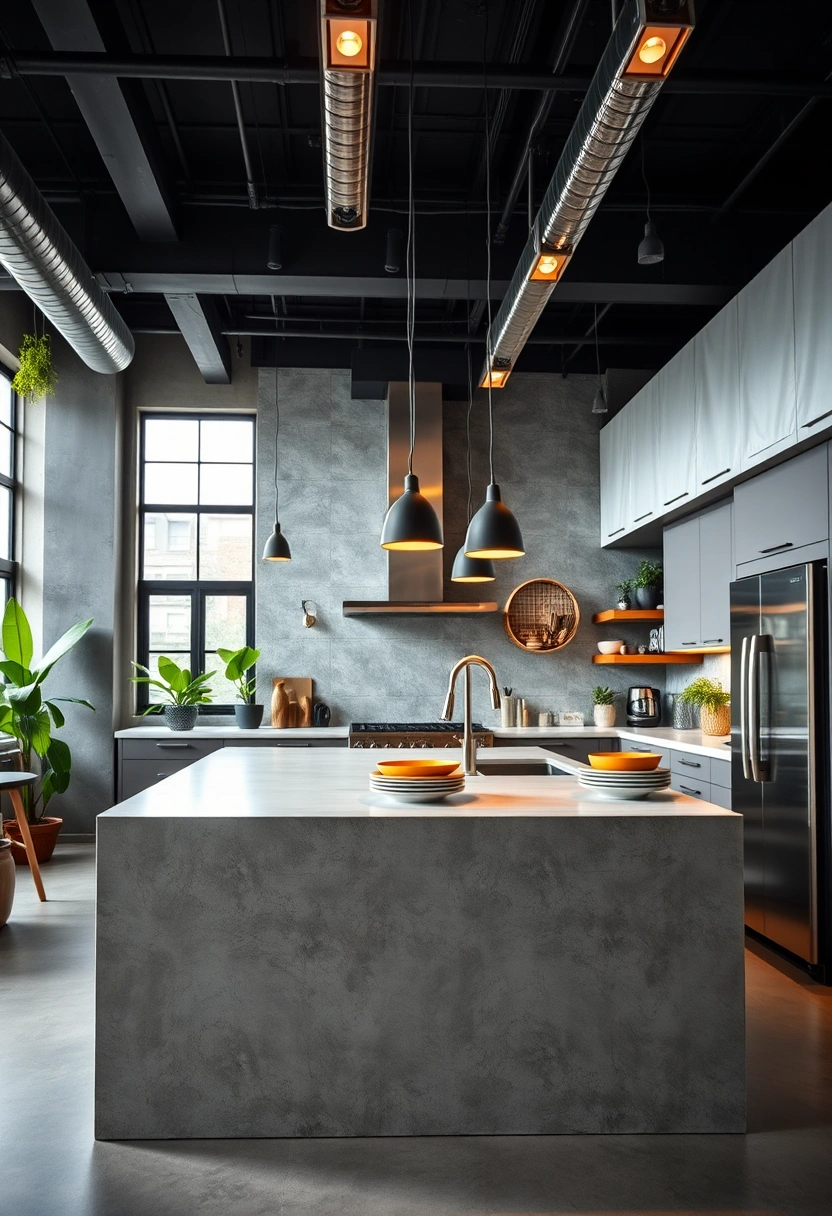 large kitchen island decor ideas 5