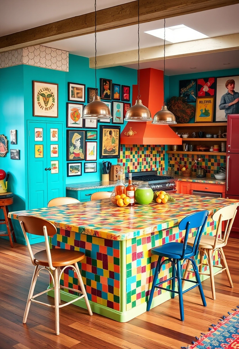 large kitchen island decor ideas 8