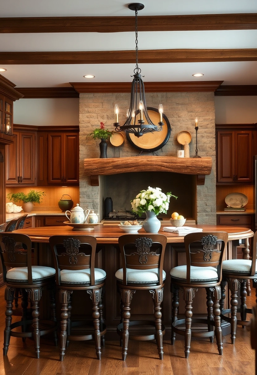 large kitchen island decor ideas 9