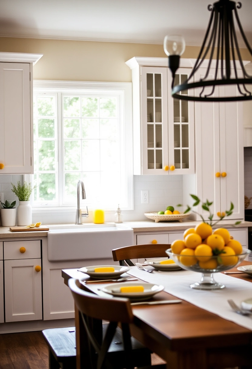 lemon kitchen decor ideas 1