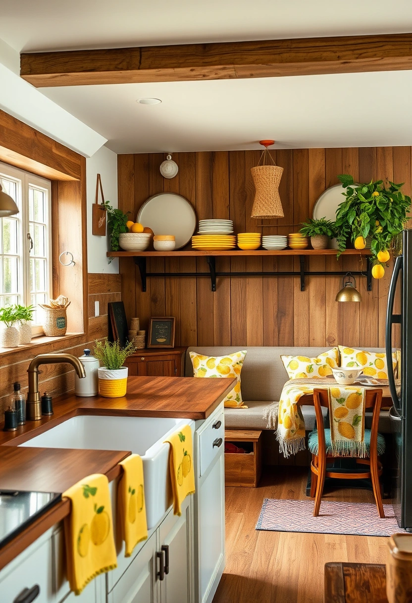 lemon kitchen decor ideas 12