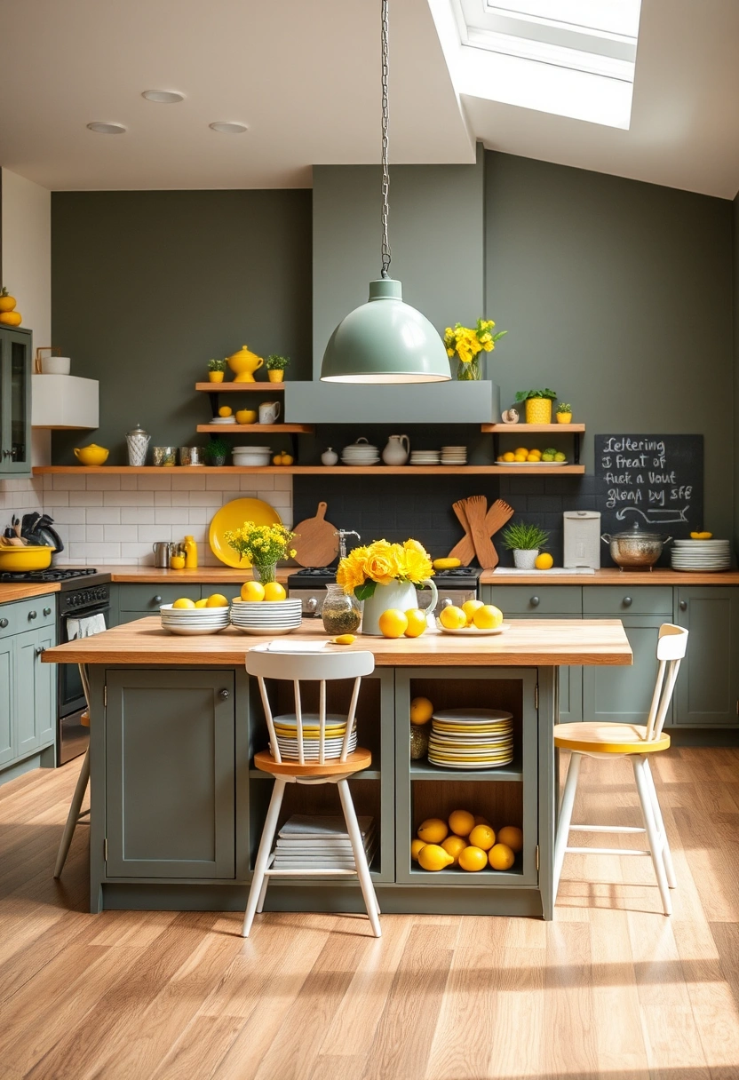lemon kitchen decor ideas 13