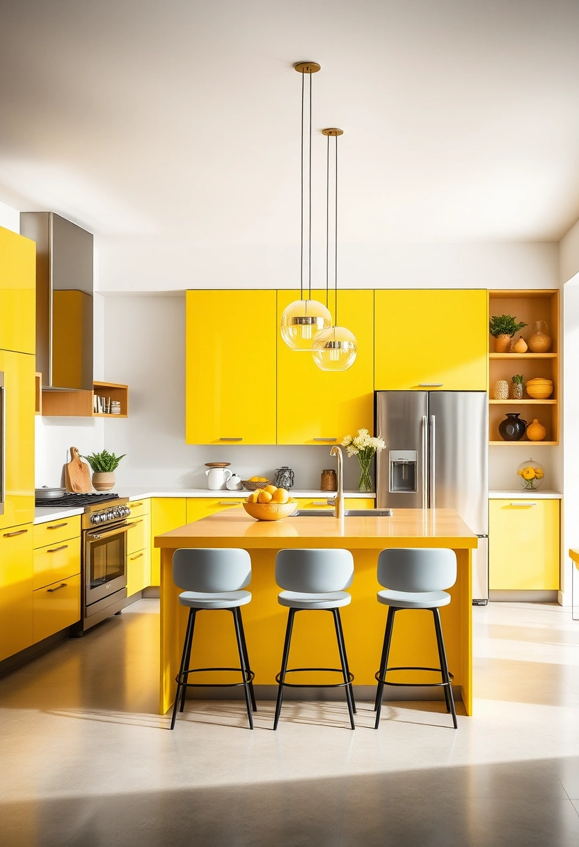 lemon kitchen decor ideas 17