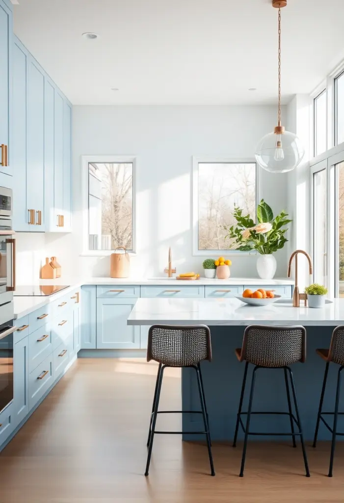light blue kitchen ideas 1