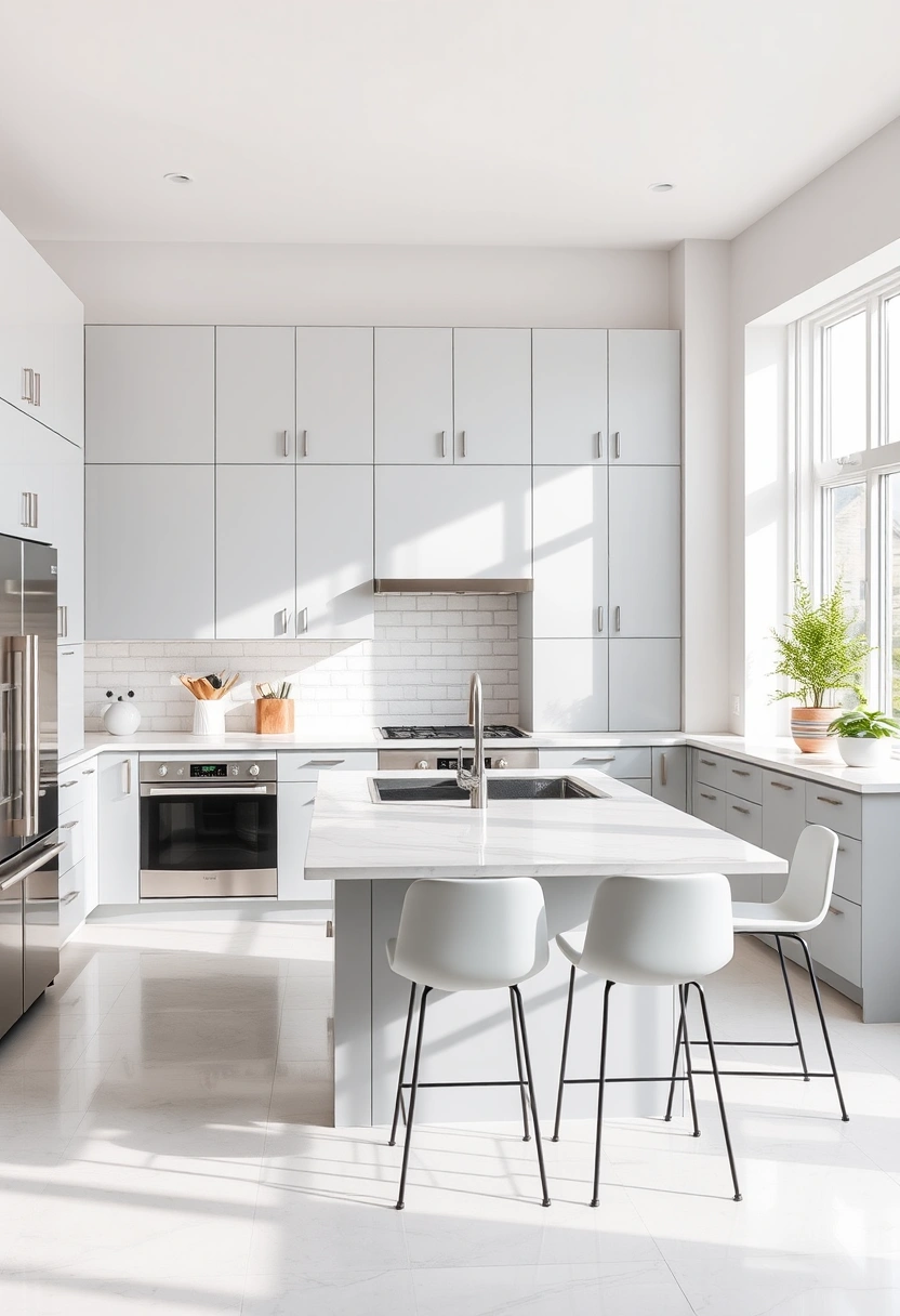 light grey kitchen ideas 1