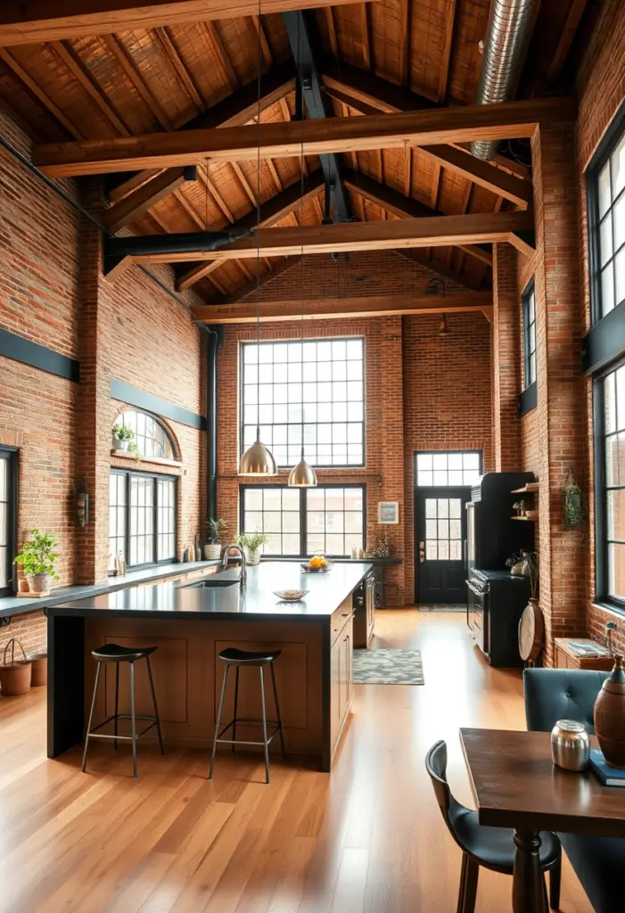 loft kitchen ideas 1