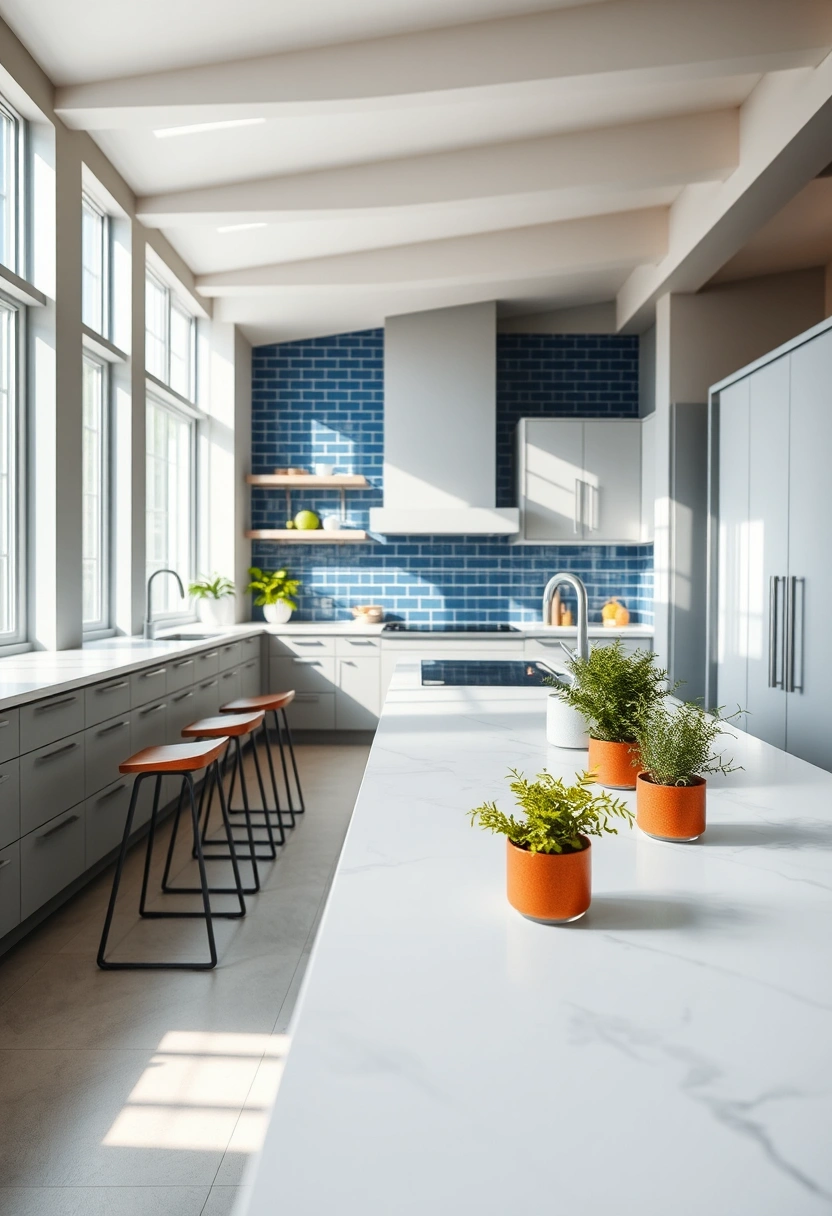 long kitchen ideas 1