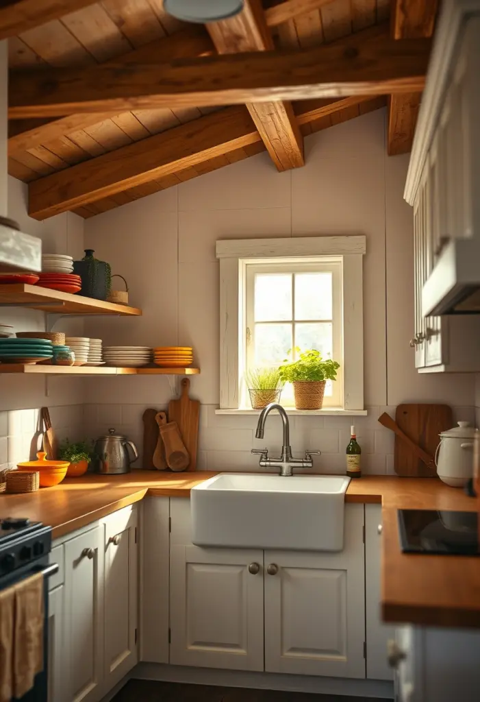 low ceiling kitchen ideas 1