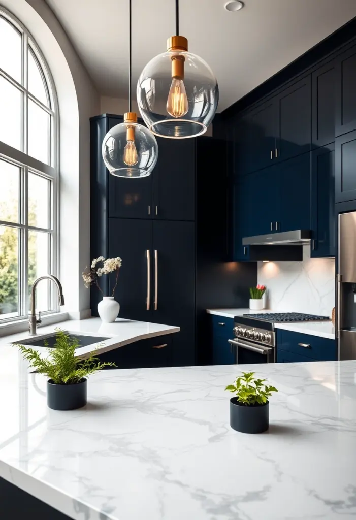 marble kitchen ideas 1