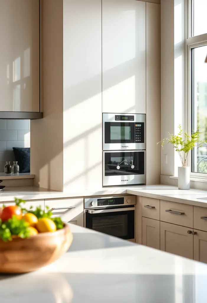 microwave ideas in kitchen 1