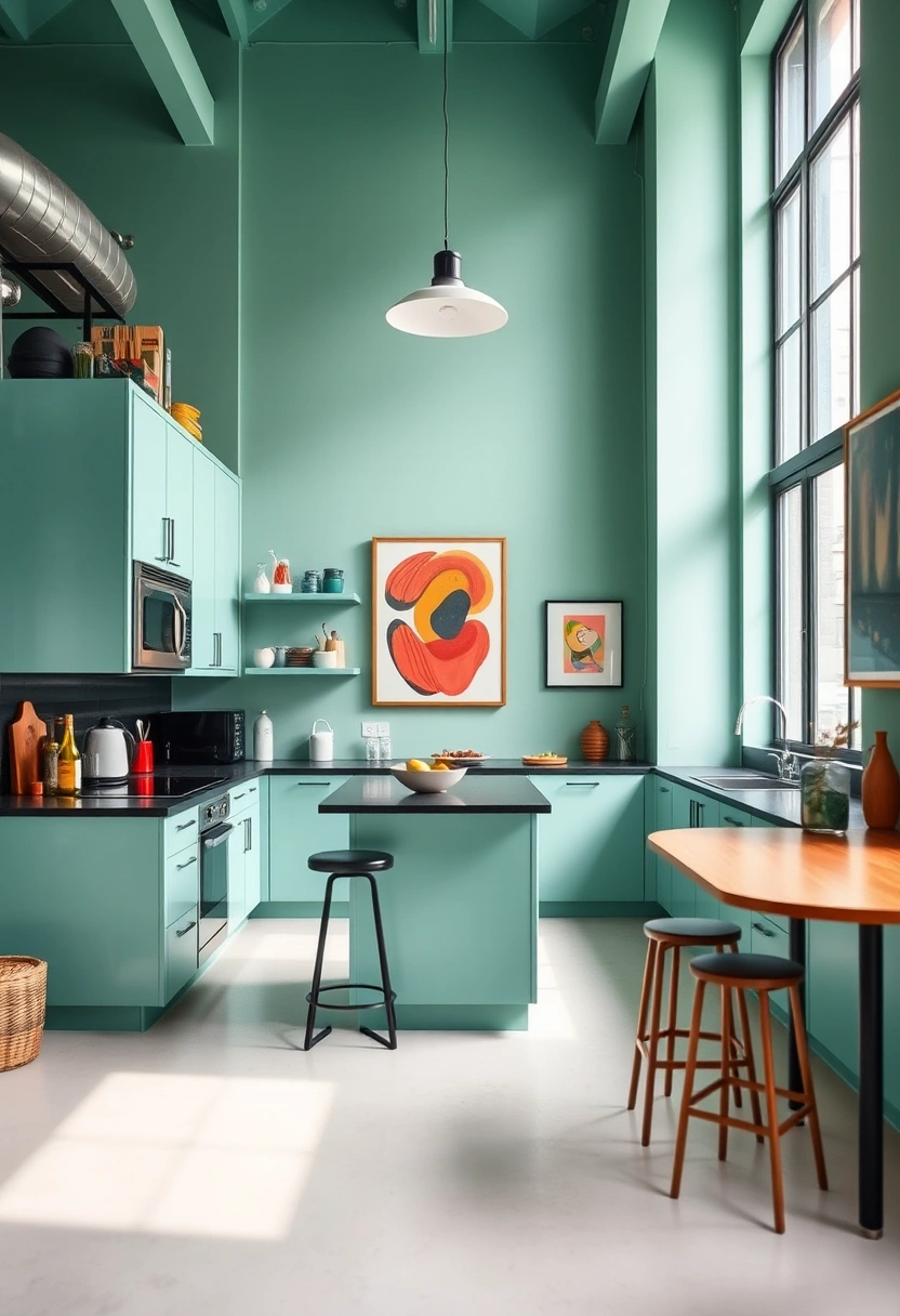 mint green kitchen ideas 11