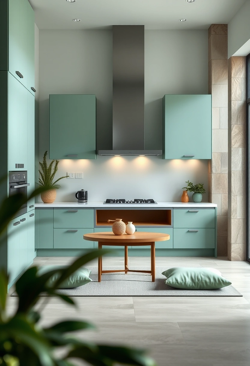 mint green kitchen ideas 15