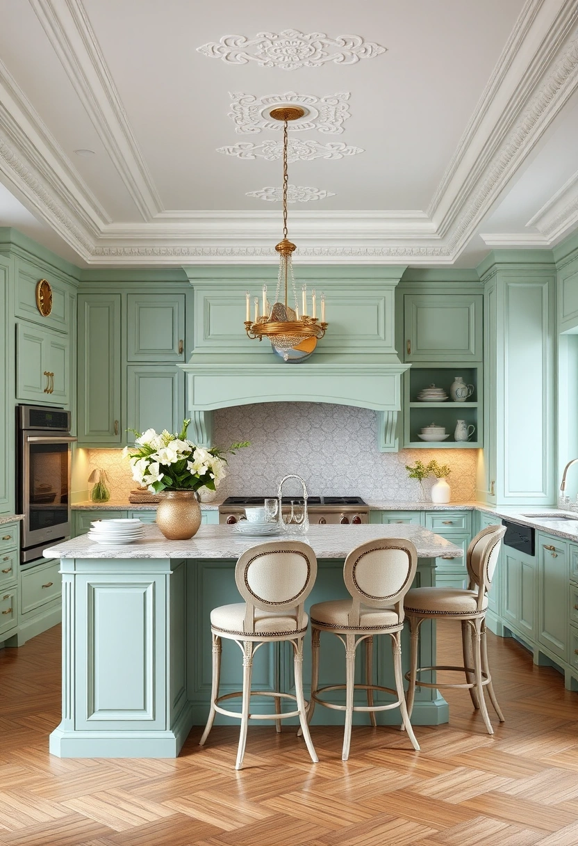 mint green kitchen ideas 18