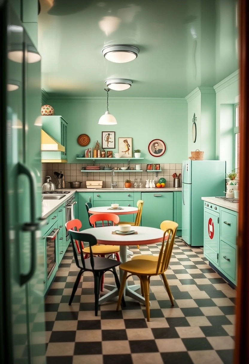 mint green kitchen ideas 19