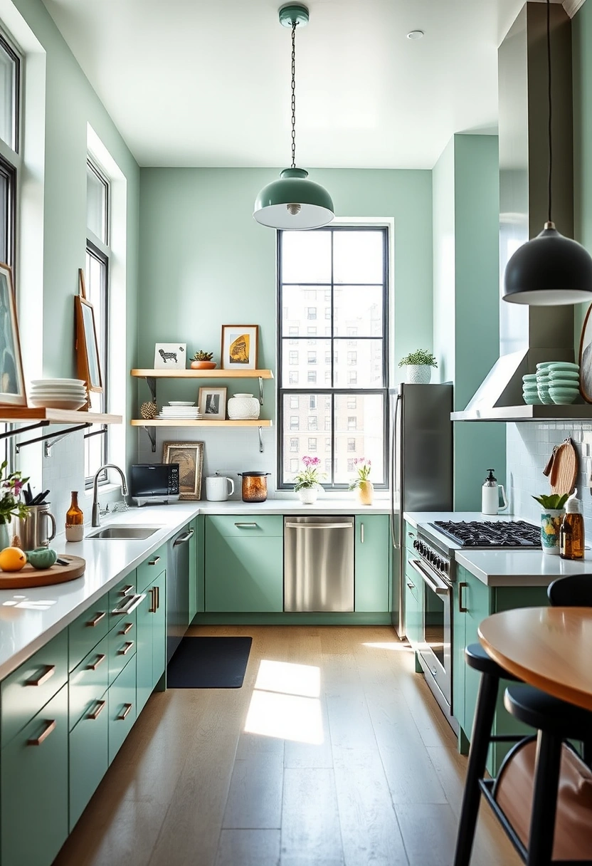 mint green kitchen ideas 5