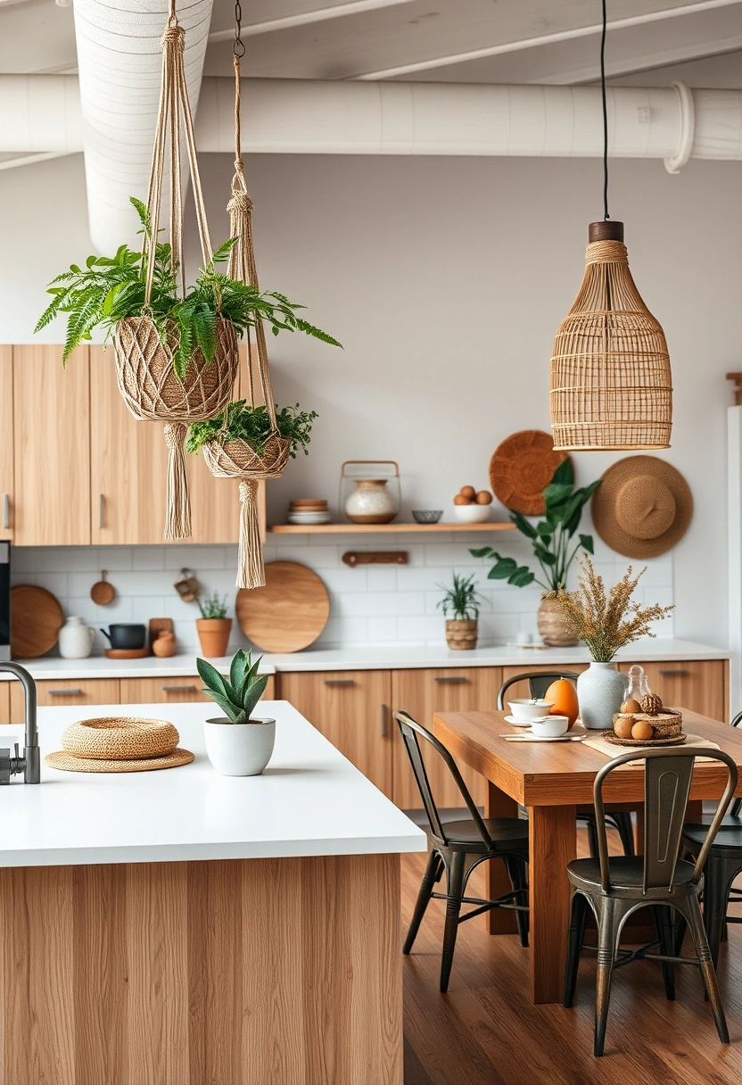 modern boho kitchen ideas 1