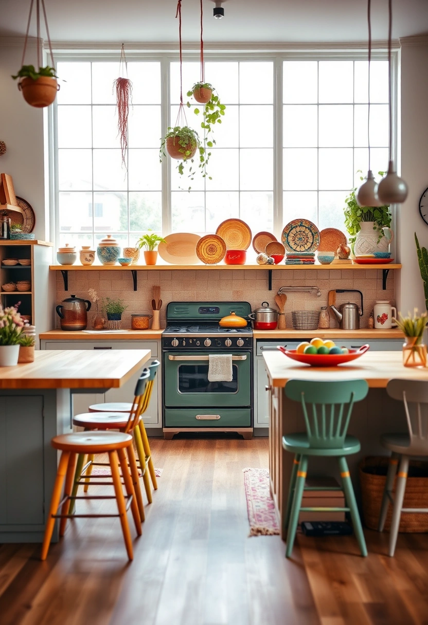 modern boho kitchen ideas 11