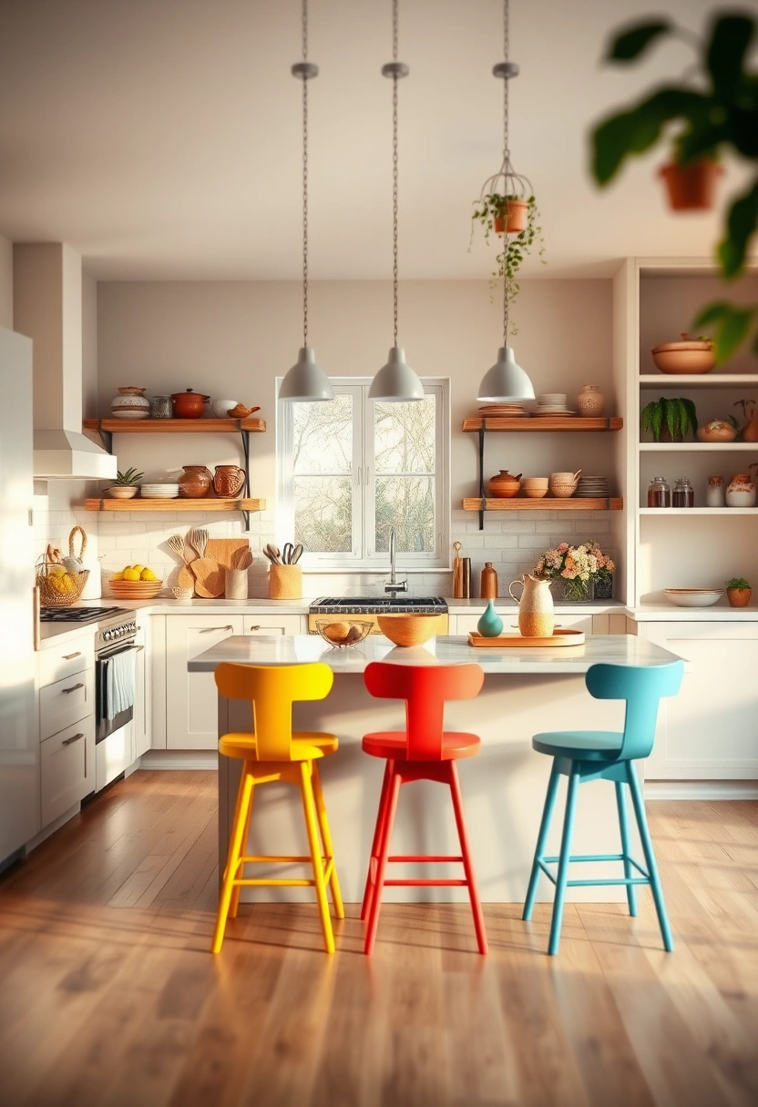 modern boho kitchen ideas 18