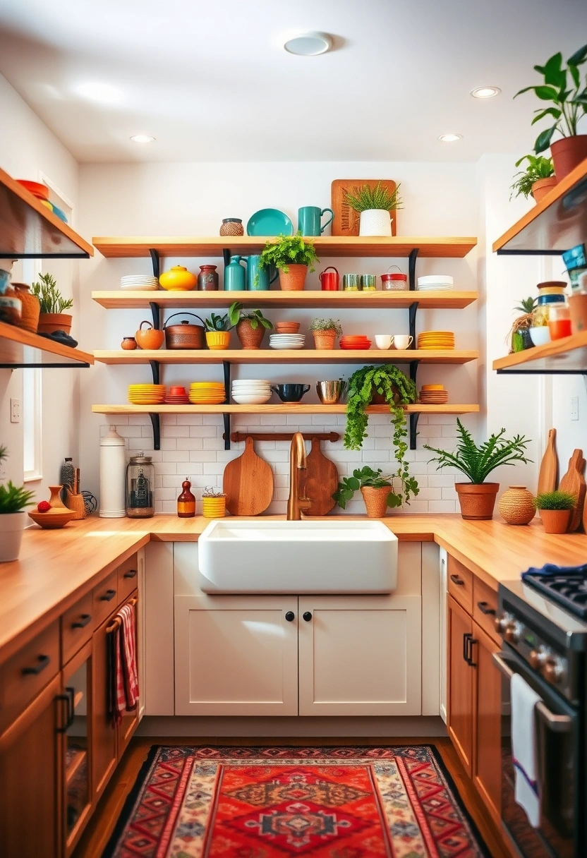 modern boho kitchen ideas 6