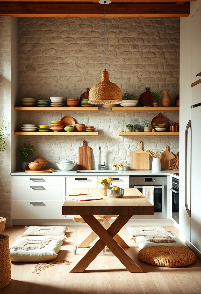 modern boho kitchen ideas 9