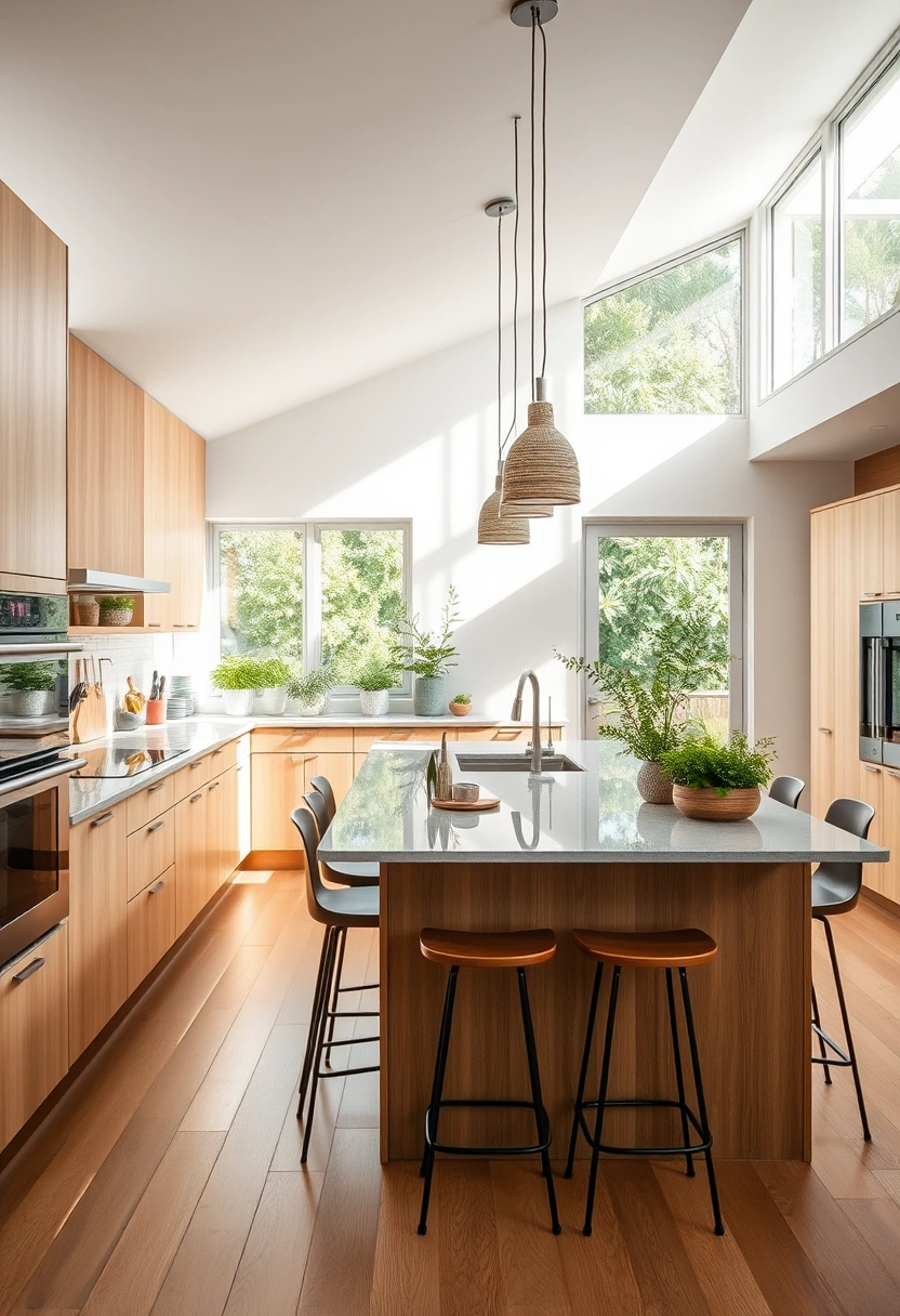 modern open kitchen design ideas 11