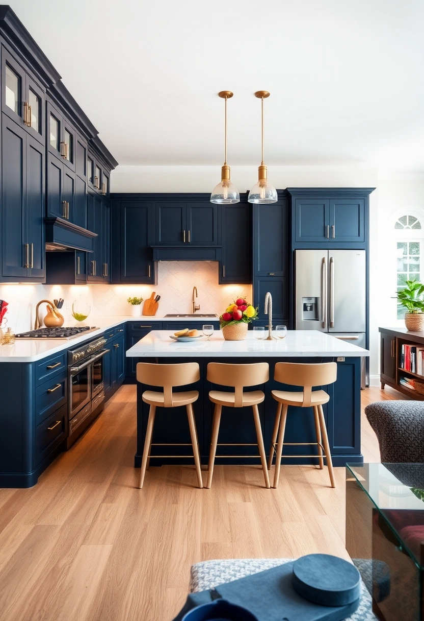 modern open kitchen design ideas 7