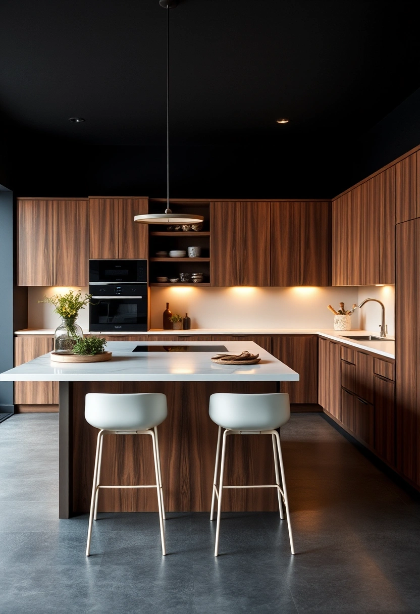 moody kitchen ideas 11