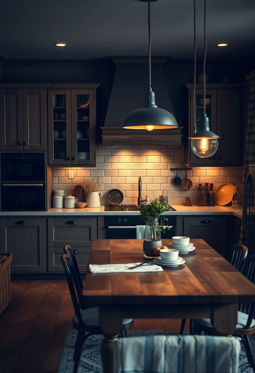 moody kitchen ideas 17