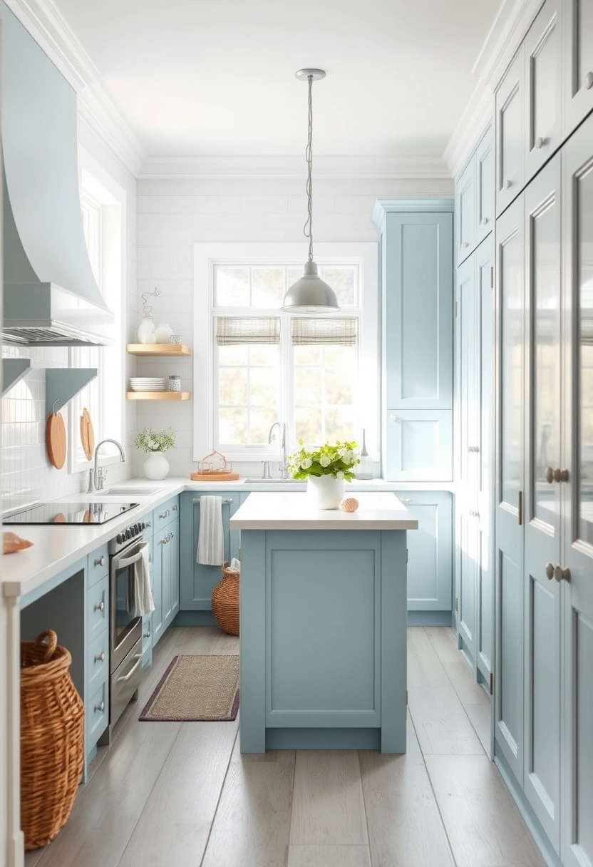 narrow kitchen ideas 14