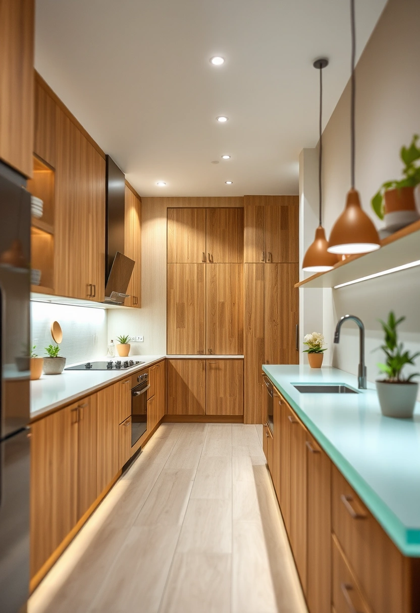 narrow kitchen ideas 15