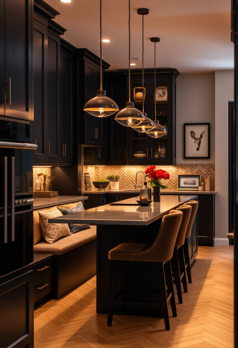 narrow kitchen ideas 19