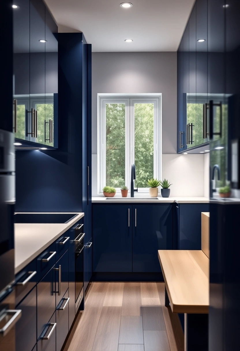 narrow kitchen ideas 3