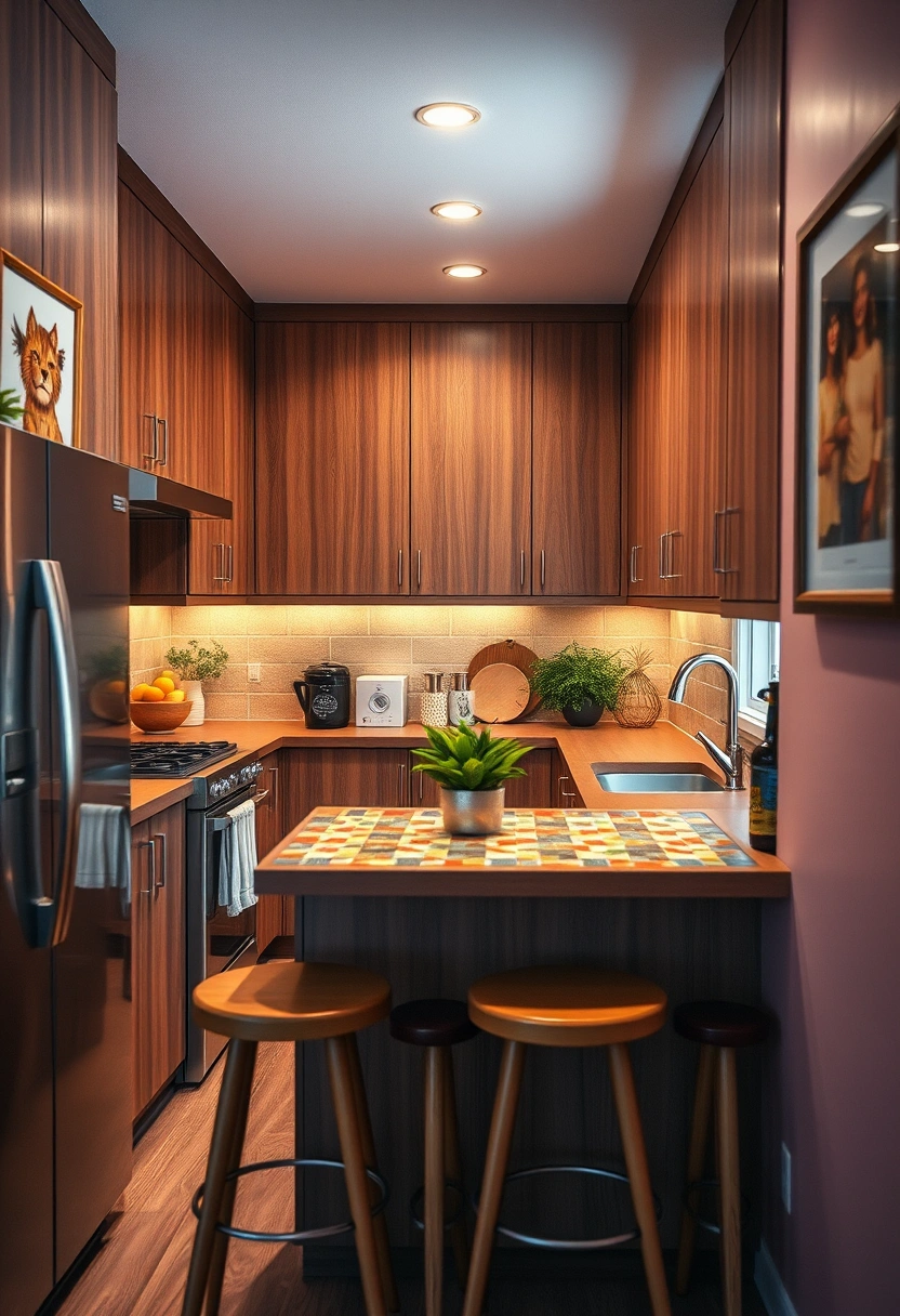 narrow kitchen ideas 8