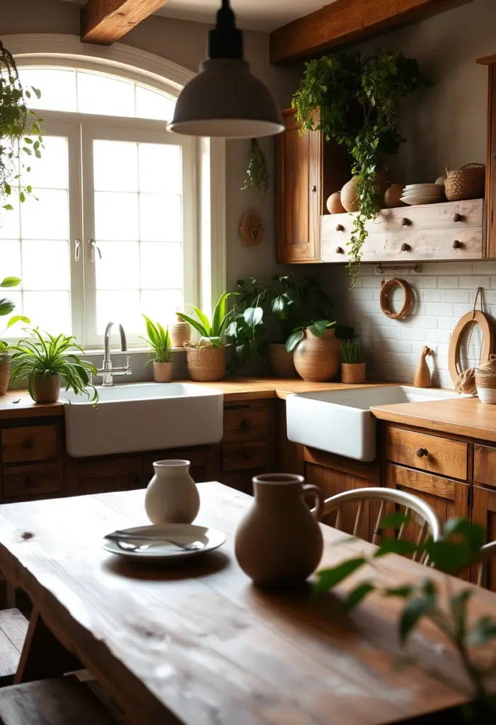 natural kitchen ideas 1