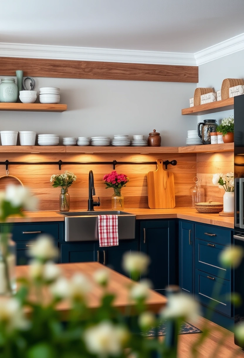 navy blue kitchen ideas 11