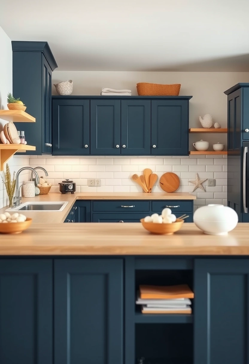 navy blue kitchen ideas 16