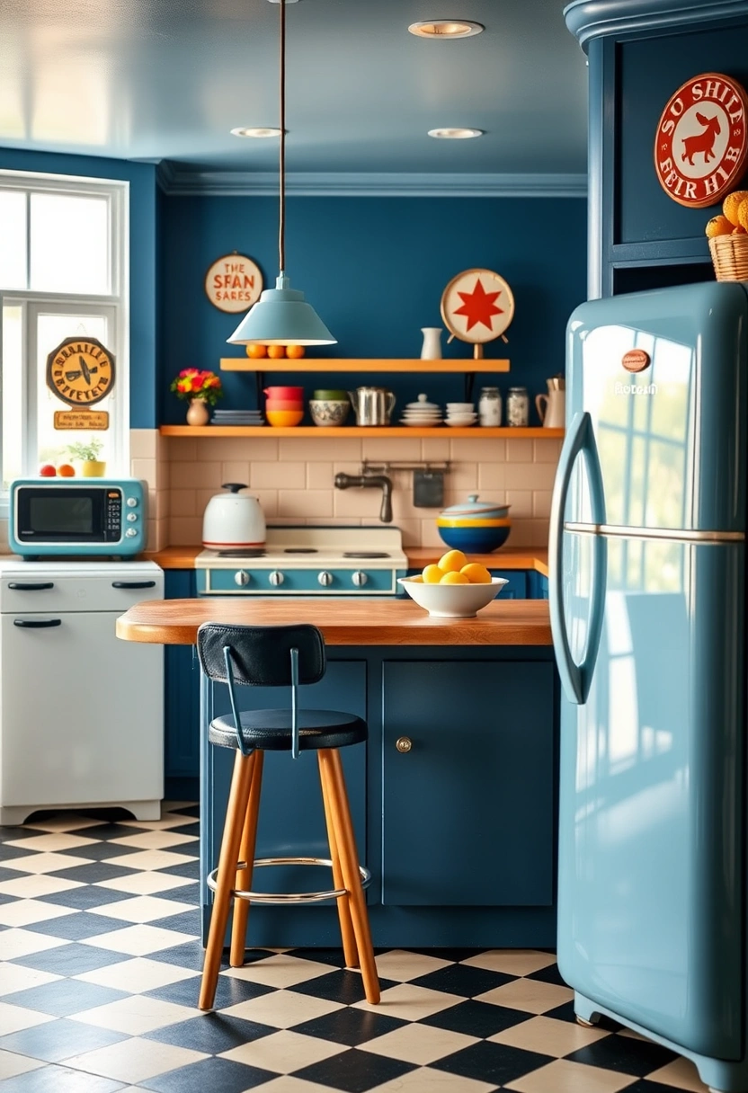 navy blue kitchen ideas 8