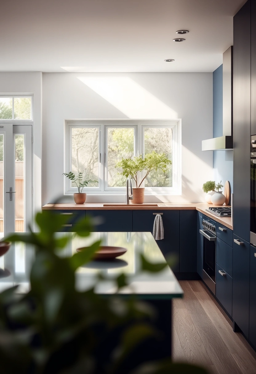 navy kitchen ideas 13