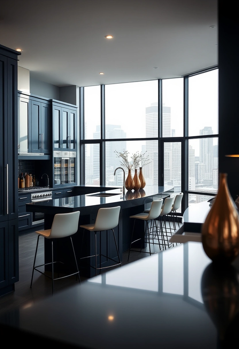 navy kitchen ideas 16