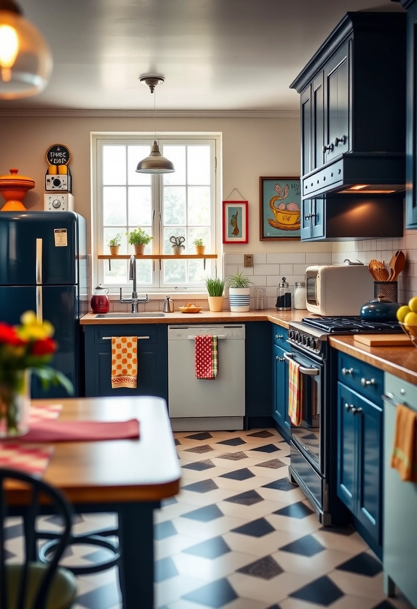 navy kitchen ideas 17