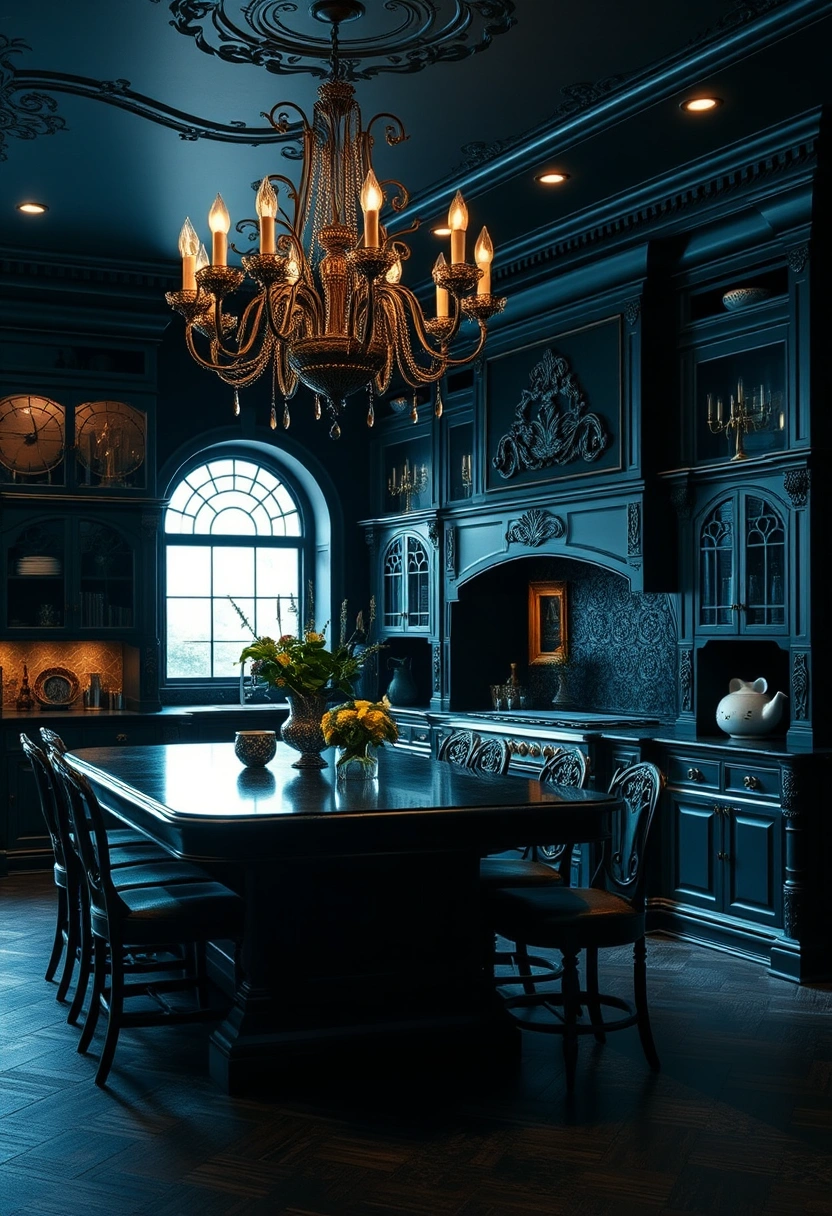 navy kitchen ideas 19