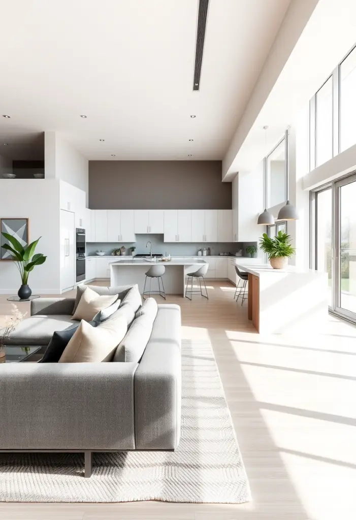 open space living room and kitchen ideas interior design 1