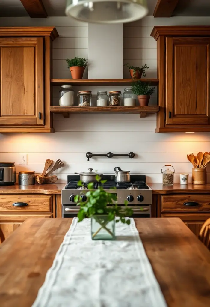over the cabinet kitchen decor ideas 1