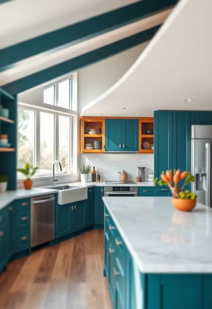 painted kitchen cabinet color ideas 1